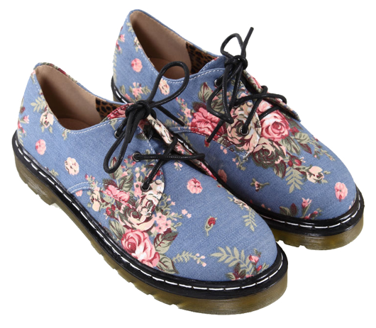 Floral Dr Martens inspired - Shop Obsessions